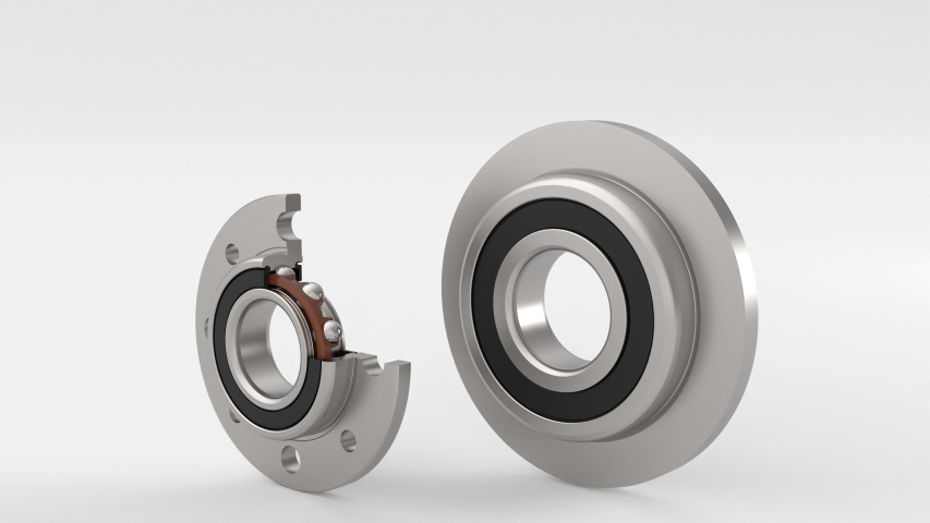 custom flanged bearing embroidery